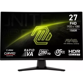 Monitor MSI MAG 274CXF 68,6 cm (27 pulgadas) 1920 x 1080 píxeles Full HD Negro