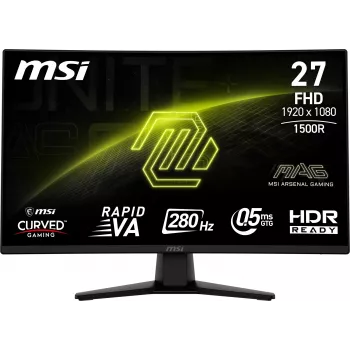Monitor MSI MAG 274CXF 68,6 cm (27 pulgadas) 1920 x 1080 píxeles Full HD Negro