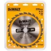 DeWALT DT1954 hoja de sierra circular, 235 x 30 mm, 24T