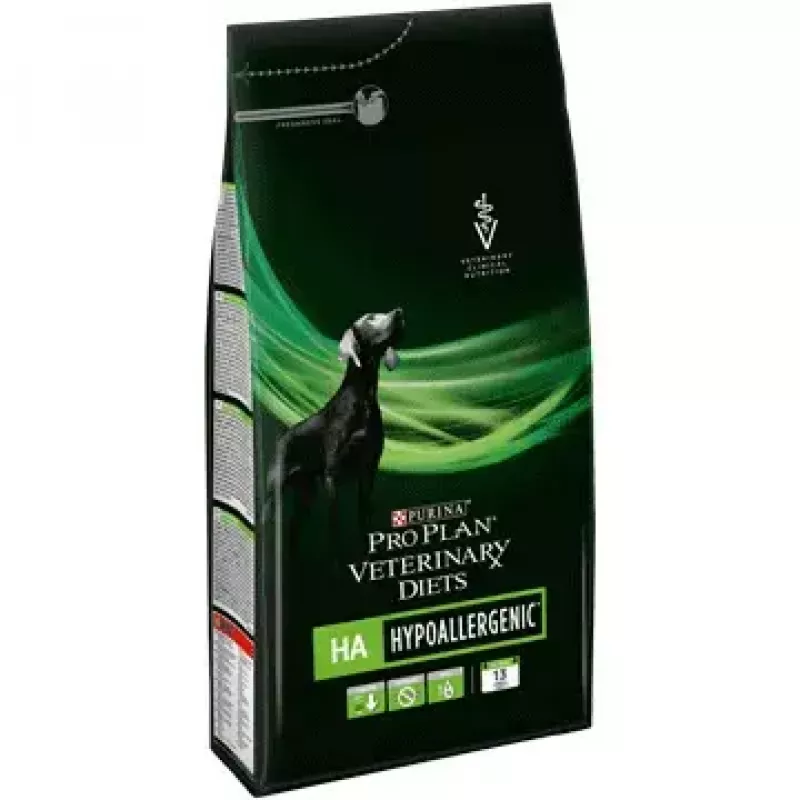 Purina Pro Plan Veterinary Diets Canine HA Hypoallergenic comida seca para perros, 11 kg
