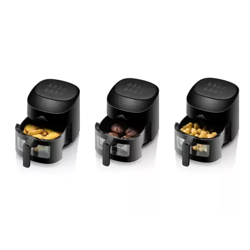 Freidora de aire Eta Vista Digi Single 4,3 l 1300 W negro