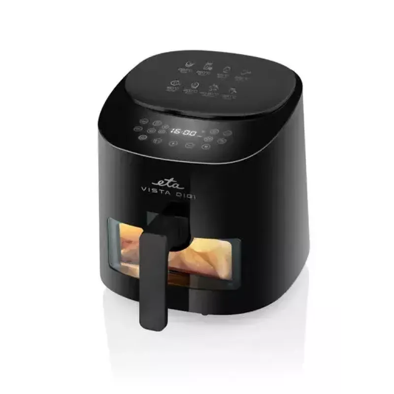 Freidora de aire Eta Vista Digi Single 4,3 l 1300 W negro