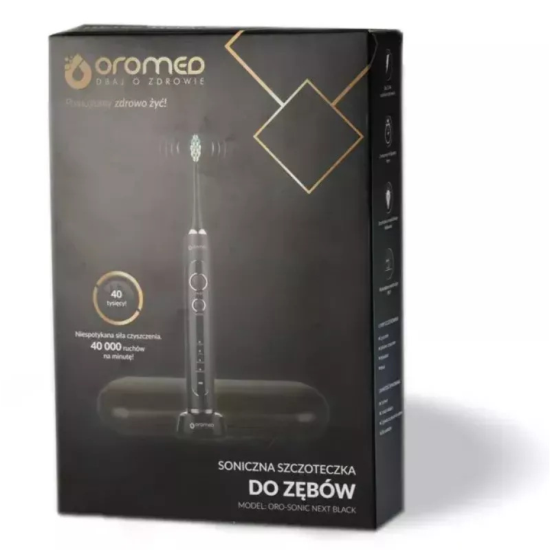 Cepillo de dientes ORO-MED Oro-Sonic Next negro