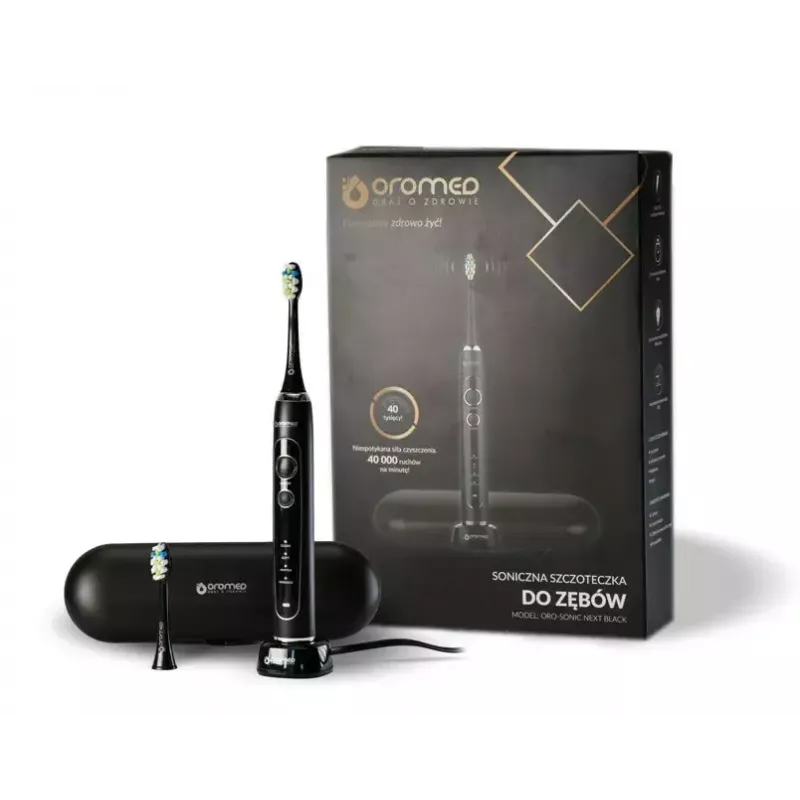 Cepillo de dientes ORO-MED Oro-Sonic Next negro