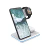 CANYON WS-303 soporte de carga inalámbrica Qi 3 en 1, 15 W, blanco (CNS-WCS303W)