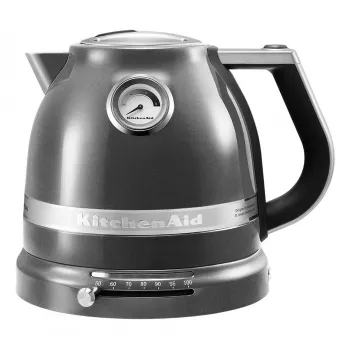 Hervidor eléctrico KITCHENAID 5KEK1522EMS — 1,5 L, 2400 W, acero inoxidable, 7 ajustes de temperatura