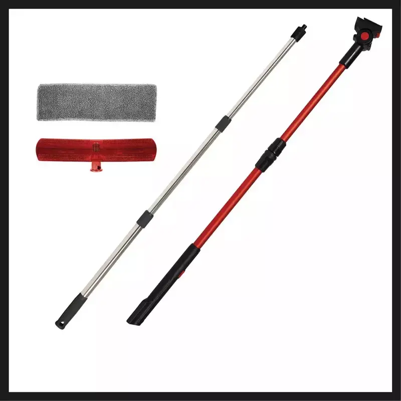 Herramienta de limpieza de ventanas Einhell BRILLIANTO 1200 mm Negro Rojo