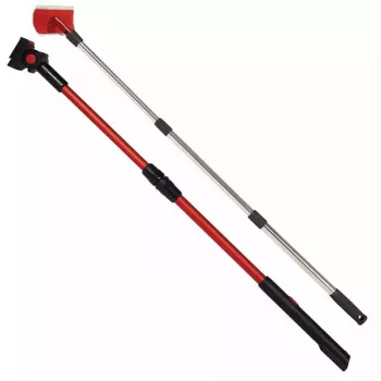 Herramienta de limpieza de ventanas Einhell BRILLIANTO 1200 mm Negro Rojo