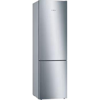 Bosch Serie 6 KGE39AICA frigorífico-congelador combinado independiente 343 L acero inoxidable