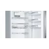 Bosch Serie 6 KGE39AICA frigorífico combi, de libre instalación, 343 l (249 l + 94 l), 201 cm, clase energética C, acero inoxidable