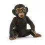 Figura Schleich bebé chimpancé 14884 — WILD LIFE multicolor, para niños a partir de 3 años