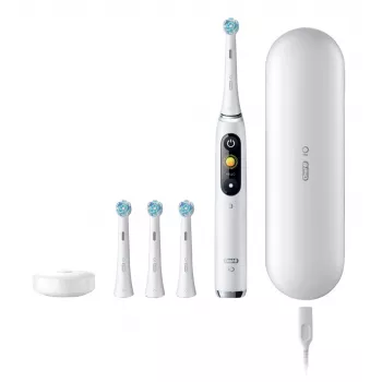 Cepillo de dientes eléctrico Oral‑B iO Series 9 Luxe Edition — White Alabaster