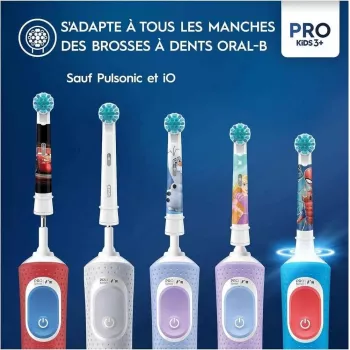 Oral-B Kids Pro Kids3+ 4 uds. multicolor, blanco