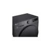 Lavadora secadora LG V5WD95SLIMB carga frontal independiente 5 kg 1200 rpm negra