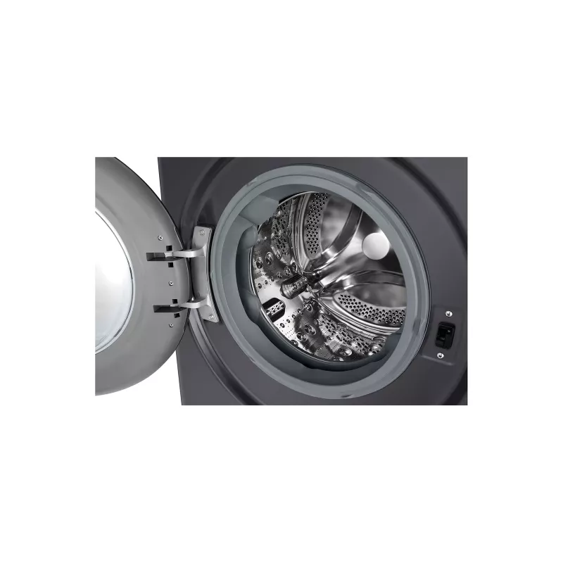 Lavadora secadora LG V5WD95SLIMB carga frontal independiente 5 kg 1200 rpm negra