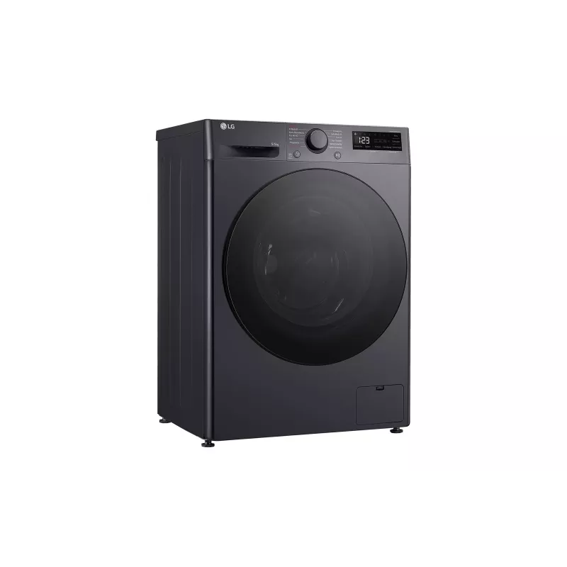 Lavadora secadora LG V5WD95SLIMB carga frontal independiente 5 kg 1200 rpm negra