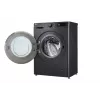 Lavadora secadora LG V5WD95SLIMB carga frontal independiente 5 kg 1200 rpm negra