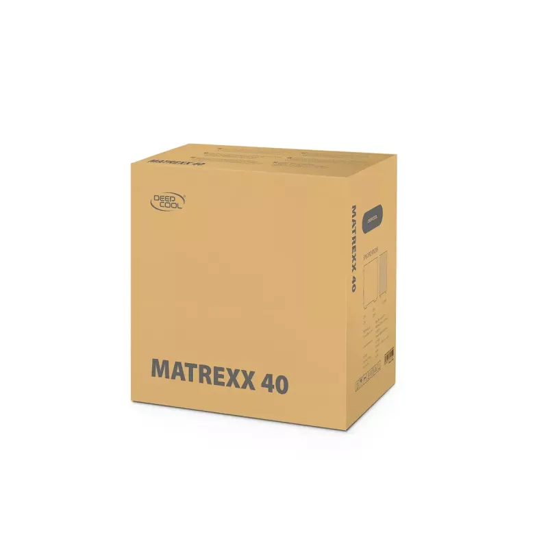 DeepCool MATREXX 40 3FS caja Micro Tower mATX, negra