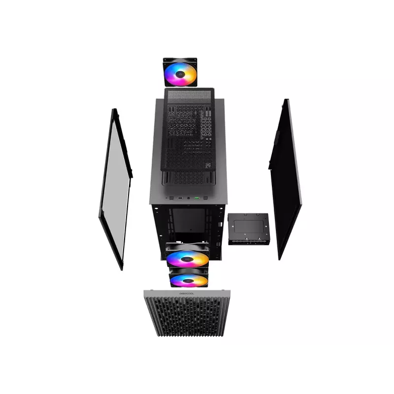 DeepCool MATREXX 40 3FS caja Micro Tower mATX, negra