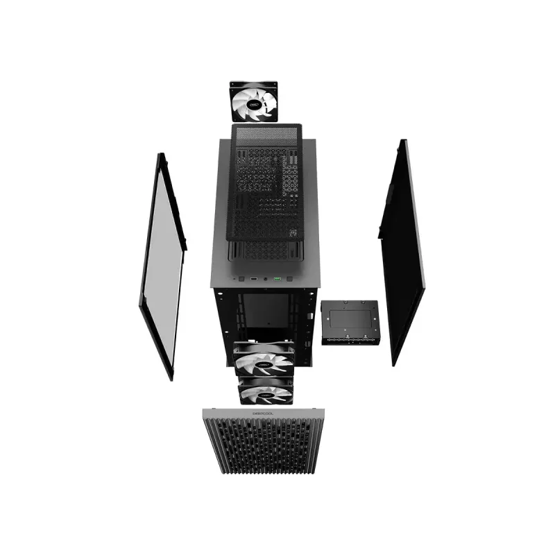 DeepCool MATREXX 40 3FS caja Micro Tower mATX, negra