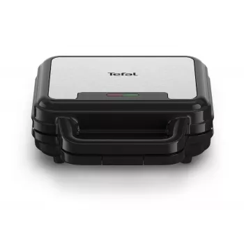 Sandwichera Tefal SW383D10 700 W negra, acero inoxidable