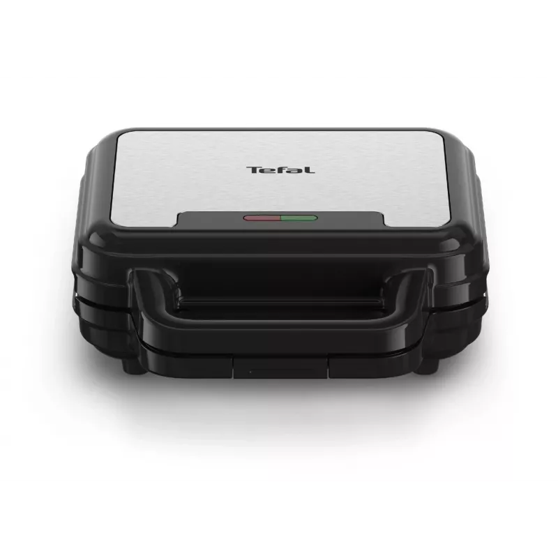 Sandwichera Tefal SW383D10 700 W negra, acero inoxidable
