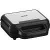 Sandwichera Tefal SW383D10 700 W negra, acero inoxidable