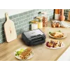 Sandwichera Tefal SW383D10 700 W negra, acero inoxidable