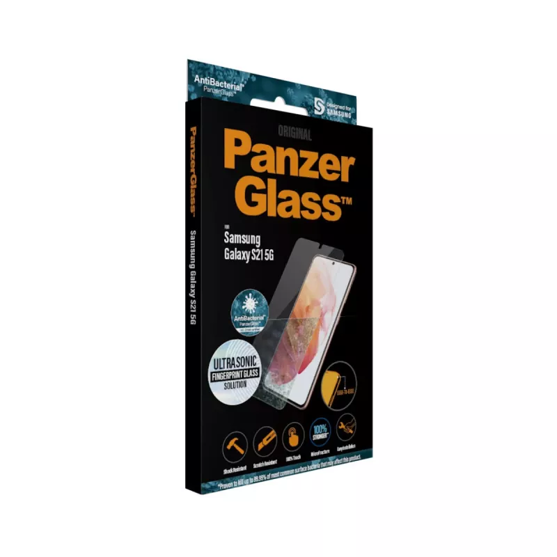 Protector de pantalla de cristal PanzerGlass para Samsung Galaxy S21 5G