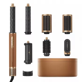 Dreame AirStyle Pro Hairstyling-Set Warm Black, oro rosa 1300 W 2,8 m