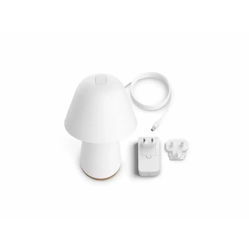 Philips Hue Twilight 929003711201 lámpara de mesa, White and Color Ambiance, blanca