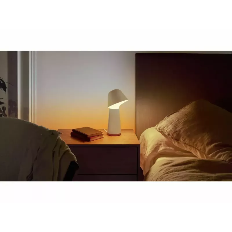 Philips Hue Twilight 929003711201 lámpara de mesa, White and Color Ambiance, blanca