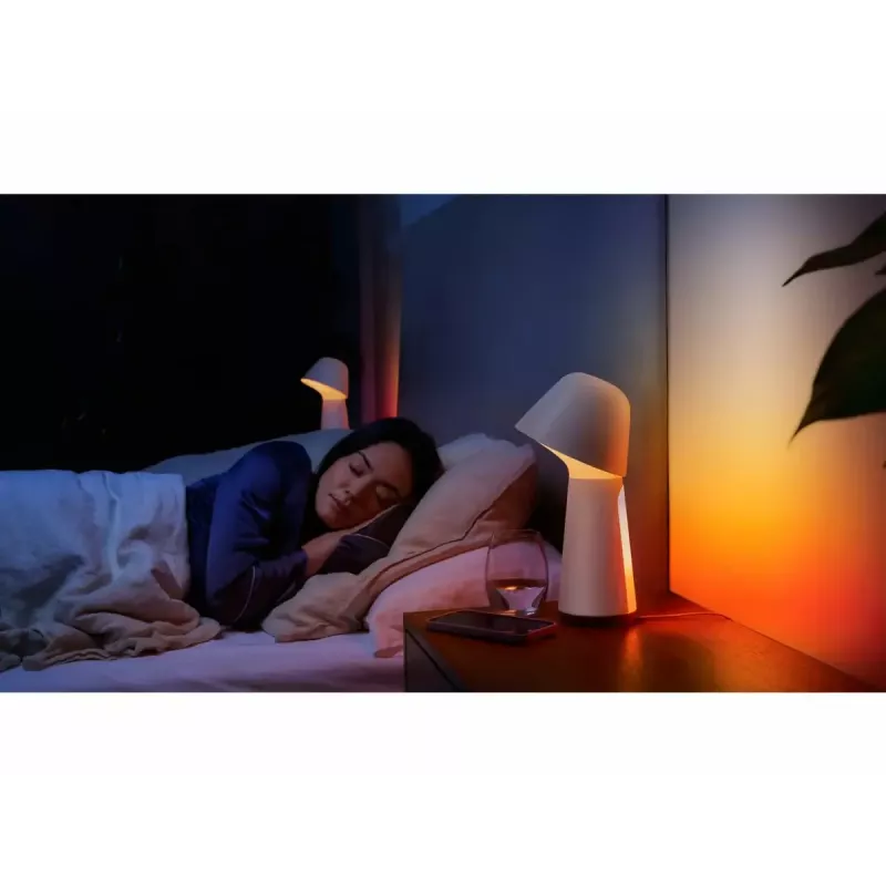 Philips Hue Twilight 929003711201 lámpara de mesa, White and Color Ambiance, blanca