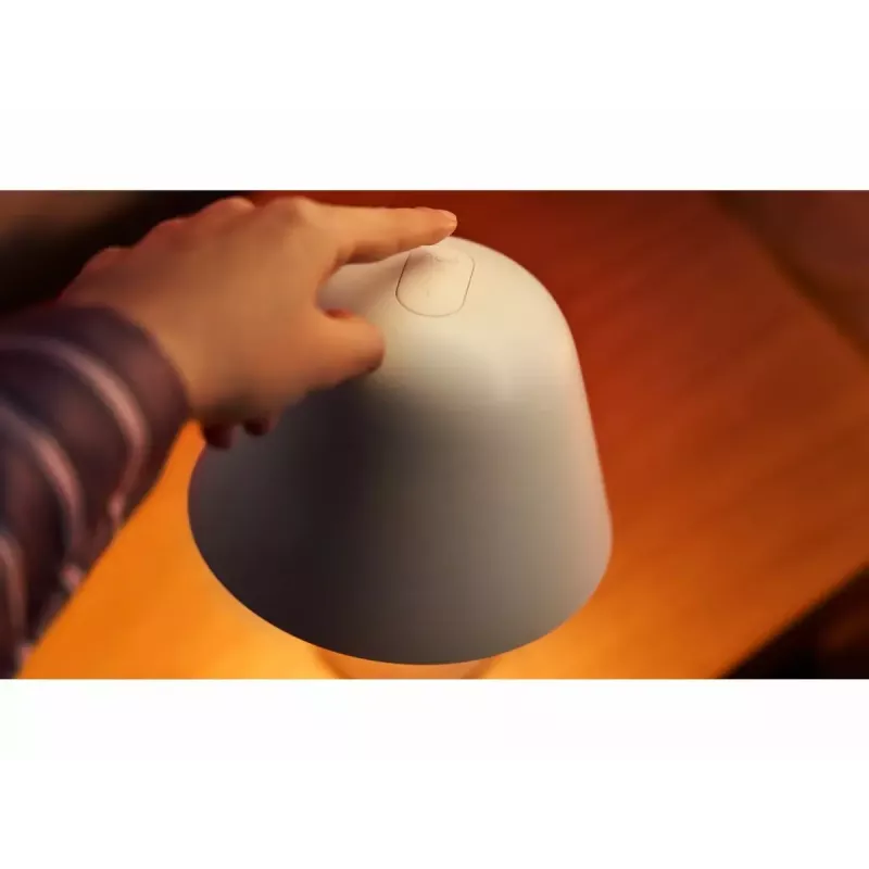 Philips Hue Twilight 929003711201 lámpara de mesa, White and Color Ambiance, blanca
