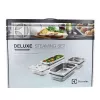 Electrolux PKKS8 Set de vaporera, acero, 4 piezas