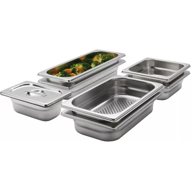 Electrolux PKKS8 Set de vaporera, acero, 4 piezas