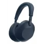 Sony WH-1000XM6 WH1000XM6L.CE7 auriculares circumaurales con micrófono, con cable e inalámbricos, Bluetooth, USB-C, cancelación activa de ruido, Hi-Res, LDAC, 4-40 000 Hz, azules