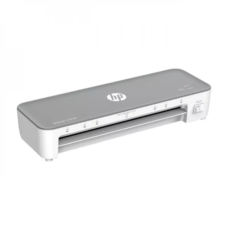 Plastificadora en caliente HP OneLam 270 A4 270 mm/min gris, blanco