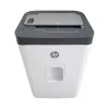 Destructora de papel HP ONESHRED Auto 200CC — alimentación automática para 200 hojas, microcorte P-4, depósito de 28 litros, blanco y gris