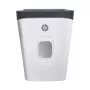 Destructora de papel HP ONESHRED Auto 200CC — alimentación automática para 200 hojas, microcorte P-4, depósito de 28 litros, blanco y gris