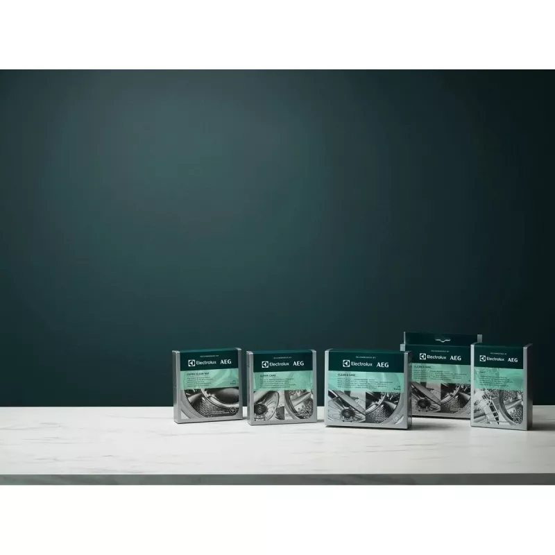 Detergente desincrustante y desengrasante en polvo Electrolux M2GCP121 para lavavajillas y lavadora, 12 uds.
