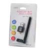 Adaptador USB wifi SAVIO CL-63, banda única 2,4 GHz, 150 Mbit/s, Realtek RTL8188CU, antena externa, USB 2.0