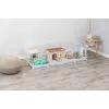 Trixie corral de interior TX-62460 para cobayas/conejos, 140 x 35 x 70 cm, blanco