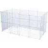Trixie corral de interior TX-62460 para cobayas/conejos, 140 x 35 x 70 cm, blanco