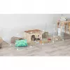 Trixie corral de interior TX-62460 para cobayas/conejos, 140 x 35 x 70 cm, blanco