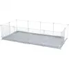 Trixie corral de interior TX-62460 para cobayas/conejos, 140 x 35 x 70 cm, blanco
