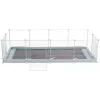 Trixie corral de interior TX-62460 para cobayas/conejos, 140 x 35 x 70 cm, blanco