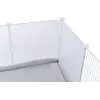 Trixie corral de interior TX-62460 para cobayas/conejos, 140 x 35 x 70 cm, blanco