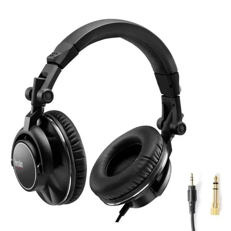 Auriculares Hercules HDP DJ60 con cable diadema música negro