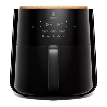 Freidora de aire Electrolux EAF7B – 6,8 L, 1800 W, control táctil, 8 programas, máx. 200 °C, negra